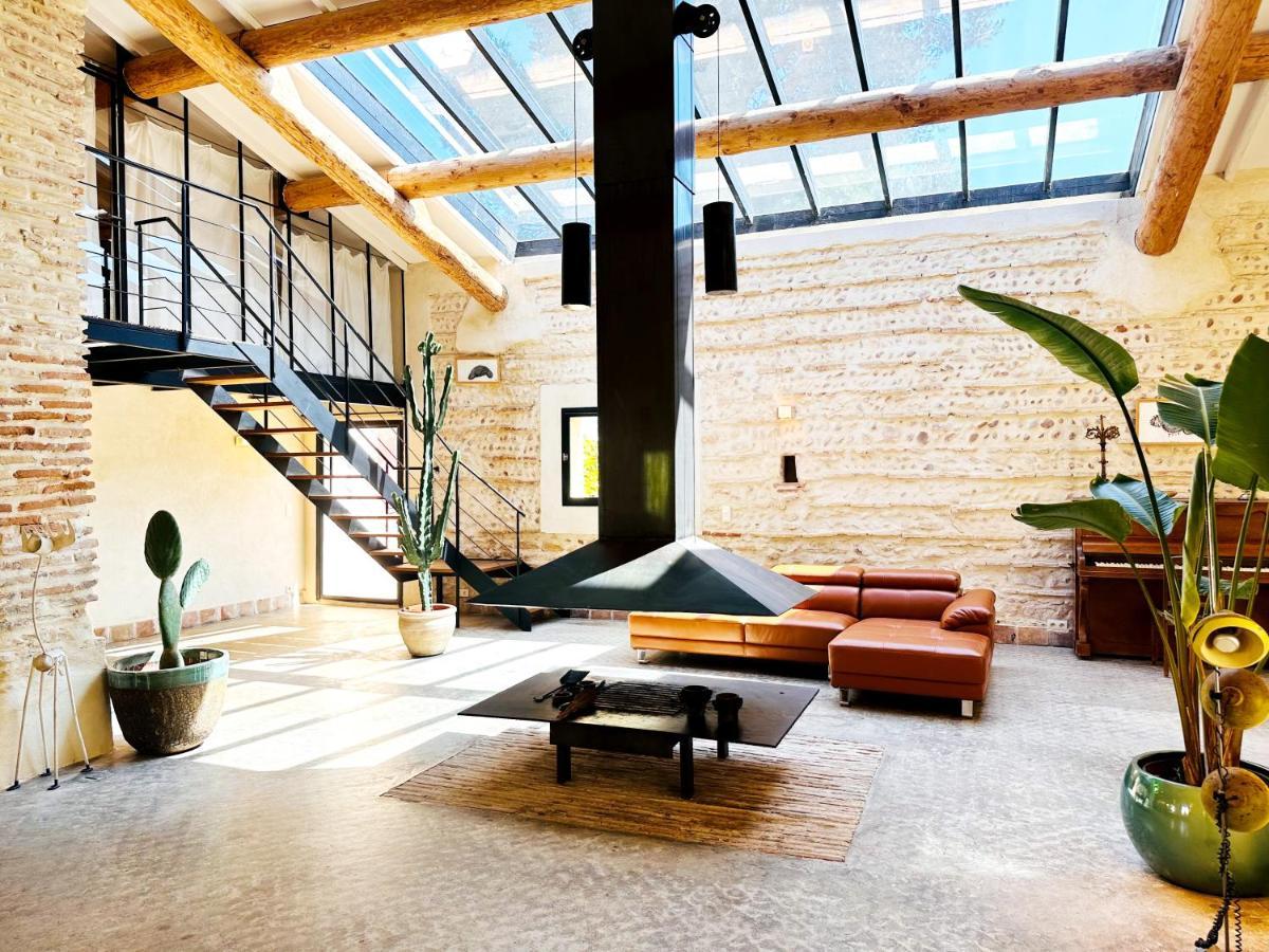 Magnifique Loft - Piscine - Tennis - Babyfoot Nimes Exterior photo