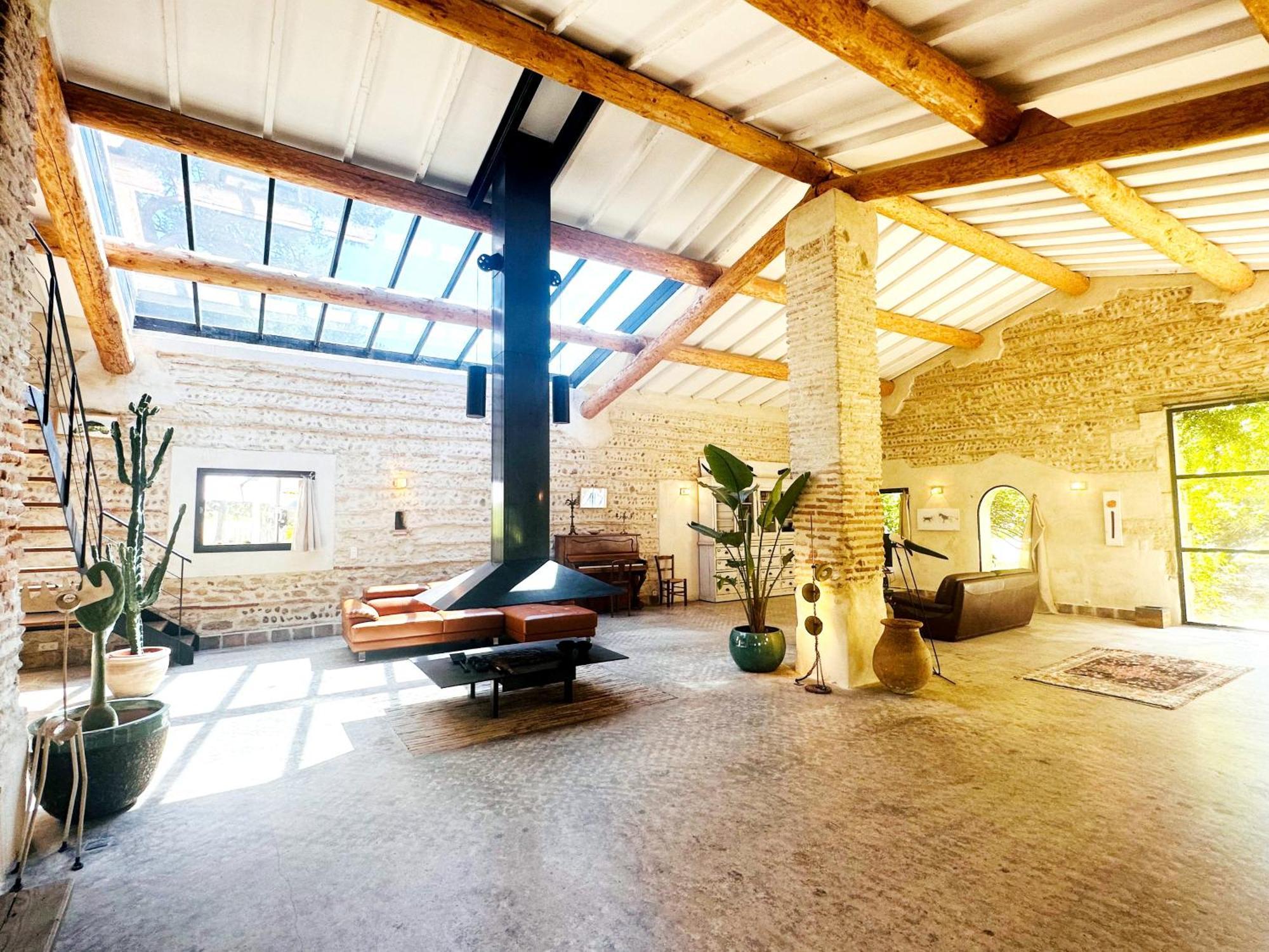 Magnifique Loft - Piscine - Tennis - Babyfoot Nimes Exterior photo